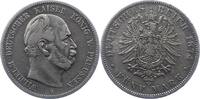 Preußen 5 Mark Wilhelm I. 1861-1888. -