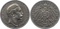 Preußen 3 Mark Wilhelm II. 1888-1918. -