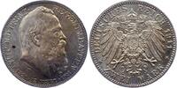 2 Mark 1911  D Bayern Luitpold. Kleiner Fleck, fast Stempelglanz