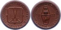 Porzellanmedaillen Dresden. . Braune Porzellanmedaille Deutsches Reich -