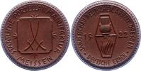 Porzellanmedaillen Dresden. . Braune Porzellanmedaille Deutsches Reich -