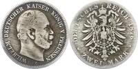 Preußen 2 Mark Wilhelm I. 1861-1888. -