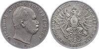 Brandenburg-Preußen Taler Wilhelm I. 1861-1888. -
