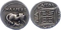 Drachme  Illyrien unbek. Herrscher 3. 0 2. Jrh. v. Chr.. Schöne Patina. Sehr schön