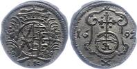 Sachsen-Albertinische Linie Pfennig Friedrich August I. 1694-1733. -
