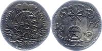 Sachsen-Albertinische Linie Pfennig Friedrich August I. 1694-1733. -