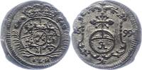 Sachsen-Albertinische Linie Pfennig Friedrich August I. 1694-1733. -