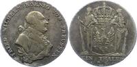 Brandenburg-Preußen Taler Friedrich Wilhelm II. 1786-1797. -