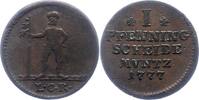 Braunschweig-Calenberg-Hannover Pfennig Georg III. 1760-1820. -