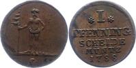 Braunschweig-Calenberg-Hannover Pfennig Georg III. 1760-1820. -