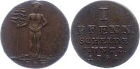 Braunschweig-Calenberg-Hannover Pfennig Georg III. 1760-1820. -