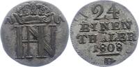 Westfalen, Königreich 1/24 Taler Hieronymus Napoleon 1807-1813. -