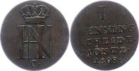 Westfalen, Königreich Pfennig Hieronymus Napoleon 1807-1813. -