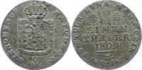 Westfalen, Königreich 1/6 Taler Hieronymus Napoleon 1807-1813. -