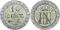Westfalen, Königreich 10 Centimes Hieronymus Napoleon 1807-1813. -