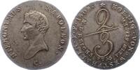 Westfalen, Königreich 2/3 Taler Hieronymus Napoleon 1807-1813. -