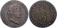 Westfalen, Königreich 2/3 Taler Hieronymus Napoleon 1807-1813. -