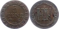 Westfalen, Königreich 5 Centimes Hieronymus Napoleon 1807-1813. -