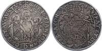 Sachsen-Albertinische Linie Taler Christian II. und seine Brüder unter Vormundschaft 1591-1602. -