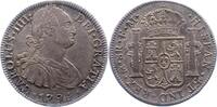 Mexiko 8 Real Carlos IV. 1789-1808. -