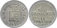 Sachsen-Albertinische Linie Neugroschen Friedrich August II. 1836-1854. -