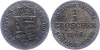Sachsen-Coburg-Gotha 1/2 Groschen Ernst II. 1844-1893. -