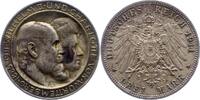 Württemberg 3 Mark Wilhelm II. 1891-1918. -