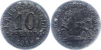 Braunschweig 10 Pfennig Zink Herzogtum Braunschweig. -