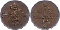 Norwegen 1/2 Skilling Unter schwedischer Regierung 1814-1905. -