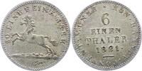 Braunschweig-Calenberg-Hannover 1/6 Taler Georg IV. 1820-1830. -