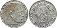 Drittes Reich 2 Mark 1936 D Sehr schön 14,00 EUR Differenzbesteuert nach §25a UStG zzgl. 5,00 EUR Versand