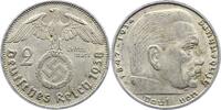 Drittes Reich 2 Mark 1938 B Sehr schön - vorzüglich 12,00 EUR Differenzbesteuert nach §25a UStG zzgl. 5,00 EUR Versand