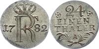Brandenburg-Preußen 1/24 Taler Friedrich II. 1740-1786. -