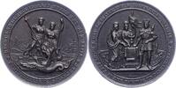 Schleswig-Holstein-Königliche Linie Geschwärzte Eisengussmedaille 1 Unter Statthalterschaft 1848-1851. -