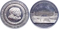 Schleswig-Nord-Ostsee-Kanal Silbermedaille Eröffnungsfeier 1895. -