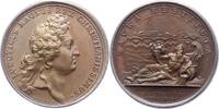 Frankreich Bronzemedaille Ludwig XIV. 1643-1715. -