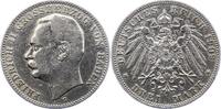 Baden 3 Mark Friedrich II. 1907-1918. -