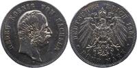 Sachsen 5 Mark Georg 1902-1904. -