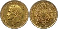 Sachsen 20 Mark Gold Johann 1854-1873. -