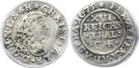 Schleswig-Gottorp 1/16 Taler Christian Albrecht 1659-1694. -