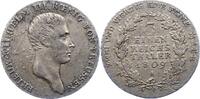 Brandenburg-Preußen 1/3 Taler Friedrich Wilhelm III. 1797-1840. -