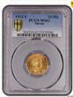 Sachsen 10 Mark 1912 E Friedrich August III. 1904 - 1918 PCGS MS62 vorzüglich/stempelglanz