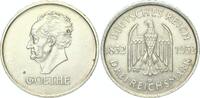 Weimarer Republik 3 Reichsmark Goethe -