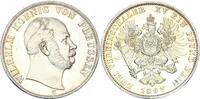 Brandenburg-Preußen Doppelter Vereinstaler 1867 C (Frankfurt) Wilhelm I. 1861 - 1888 vorzüglich+/fast stempelglanz