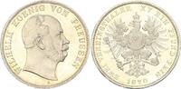Brandenburg-Preußen Doppelter Vereinstaler 1870 A (Berlin) Wilhelm I. 1861 - 1888 vorzüglich-stempelglanz