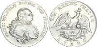 Brandenburg-Preußen Reichstaler 1786 A (Berlin) Friedrich Wilhelm II. 1786 - 1797 sehr schön+