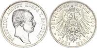 Sachsen 3 Mark Friedrich August III. 1904 - 1918 -
