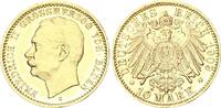 Baden 10 Mark Friedrich II. 1907 - 1918 -