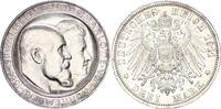 Württemberg 3 Mark Wilhelm II. 1891 - 1918 Hochzeit -