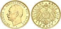 Baden 10 Mark Friedrich II. 1907 - 1918 -